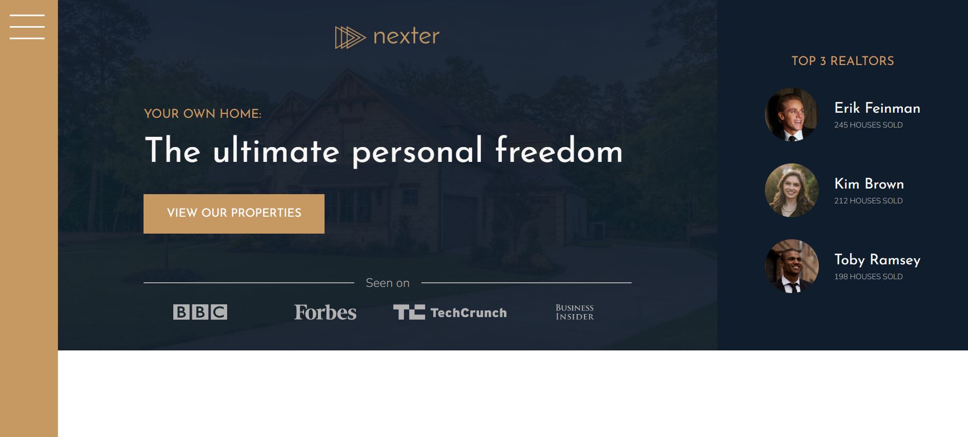 Nexter page